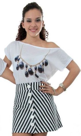 T-shirt Colar Luxo