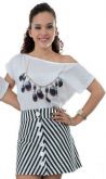 T-shirt Colar Luxo