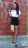 Mayraflor Cropped Flor Vermelha