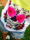 T-shirt Caveira Mexicana